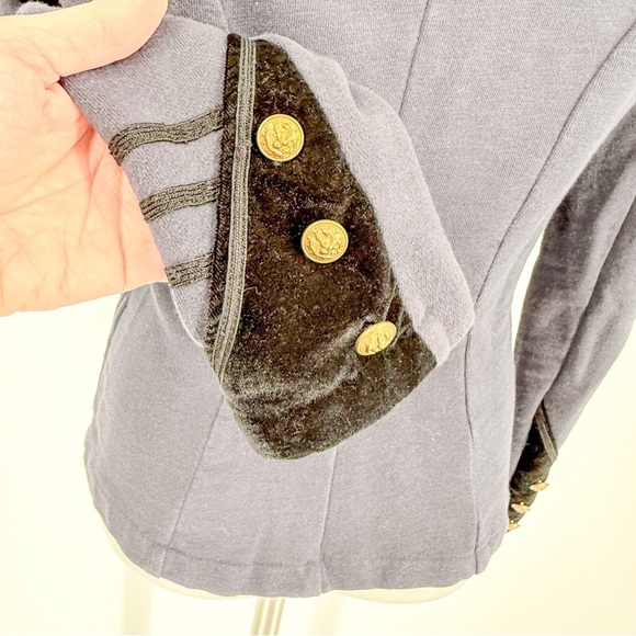 Ralph Lauren Blue and Black Military Blazer - Picture 8 of 8